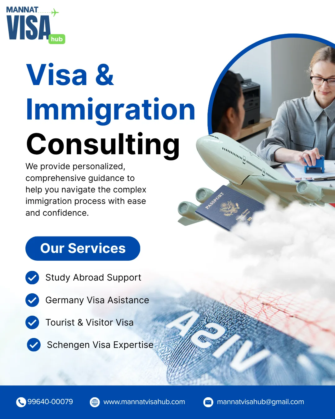 Mannat Immigration team and office